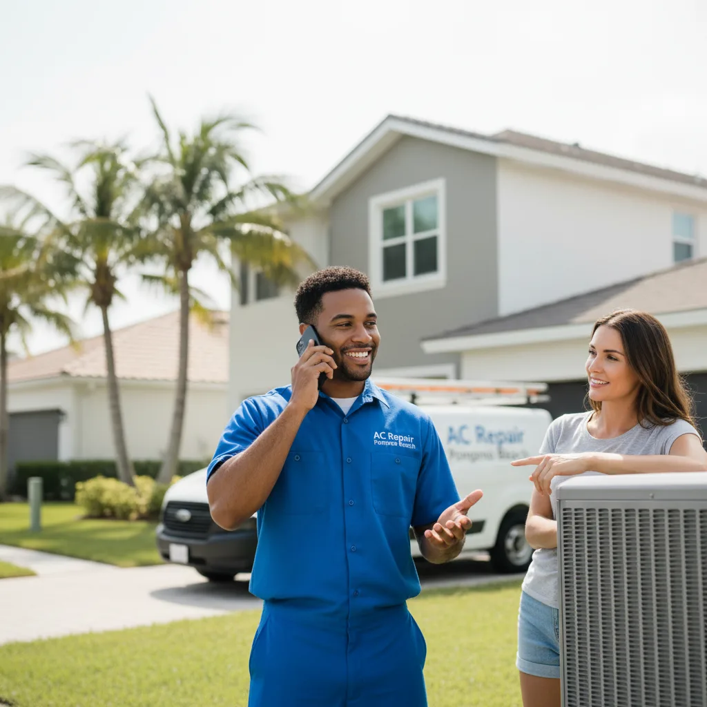 AC Repair Pompano Beach customer support in Romeoville